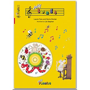 A collection of Jolly Phonics songs. - The songs are set to familiar and popular tunes. A4 book