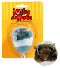 Jolly Moggy Vibromouse (Assorted Colours)