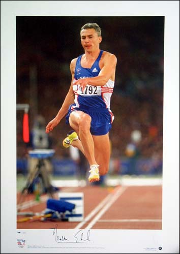 Unbranded Jonathon Edwards and#8211; 2000 Olympics - Signed limited edition print