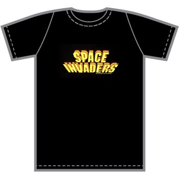 Joystick Junkies - Space Invaders Logo T-Shirt