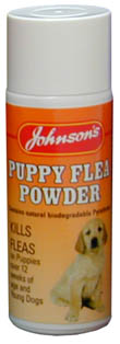 Js Puppy Flea Powder Puffer 55gm