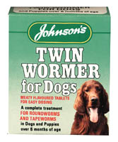 Js Twin Wormer for Dogs 14 tabs