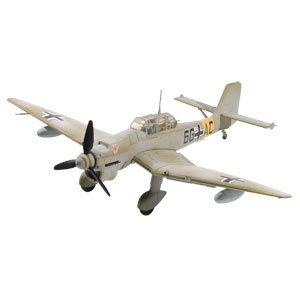 A detailed  collector quality diecast replica of the JU-87 Stuka Eastern Front 1941. Each Armour Col