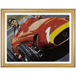 Unbranded Juan Manuel Fangio Ltd Edition Print