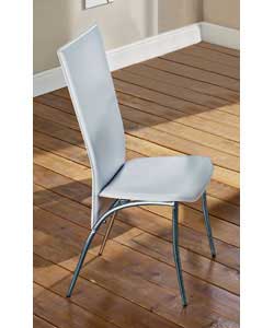 Judie Pair of White Chairs