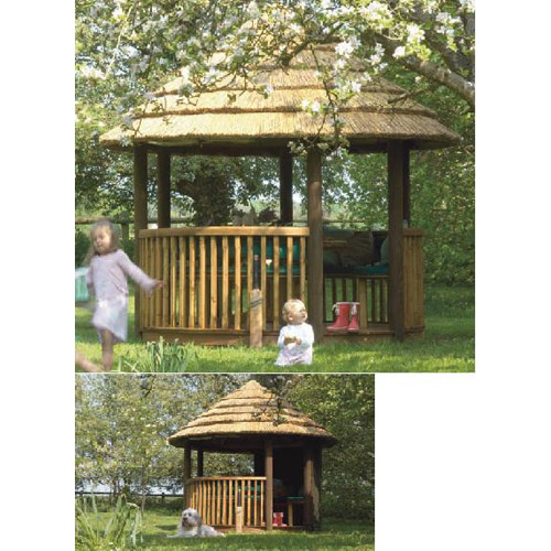 This excellent Chiltern Gazebo would make an superb place for work or fun in your garden. Includes c