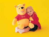 Jumbo Talking Pooh - Colour and Character May Vary