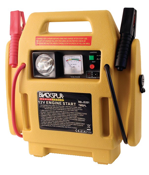 This powerful 12V unit delivers 400 amps of power, through its built in booster cables, allowing you