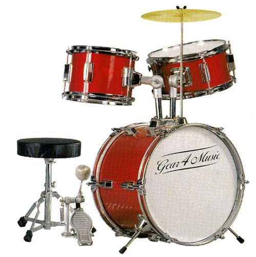 Junior 3 piece drum kit by Gear4music