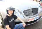 A chance to drive the beautiful Bentley... from the age of 12! As well as high performance it also h