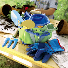 Unbranded Junior Garden Kit- Blue