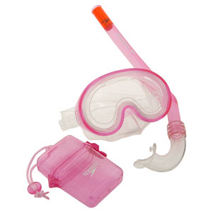 Junior Mask and Snorkel Set- Pink