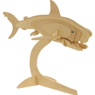 The pieces are pre-cut and simply pushed out of the wooden board  then slotted together according to