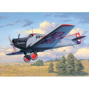 Unbranded Junkers F13 Sea/Land plane plastic Kit 1:72