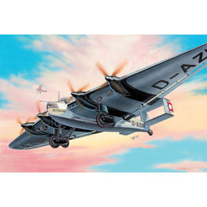 Junkers G38 plastic kit from German specialists Revell. The G38 was the largest landplane of its tim