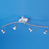 Juno 4 Light Wave Spotlight Chrome Finish