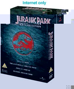 Unbranded Jurassic Park Trilogy: Ultimate Edition 4 DVD Boxset