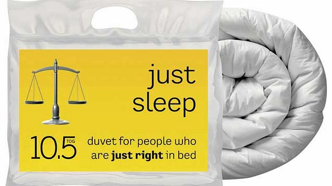 Unbranded Just Sleep 10.5 Tog Duvet - Double