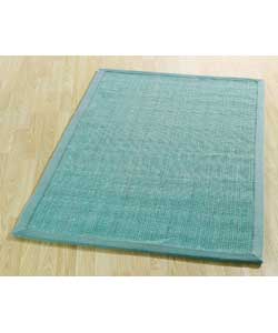 Unbranded Jute Rug 90 x 150 - Teal