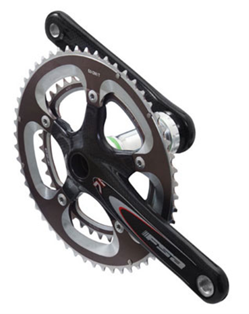 Road use.  Integrated MegaExo BB, monocoque crankarm/spider and precision CNC machined 7075/T6