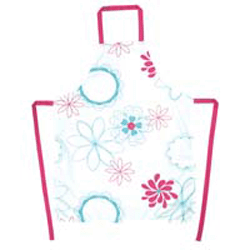 Unbranded Kaleidoscope apron  adults  PVC - Pink