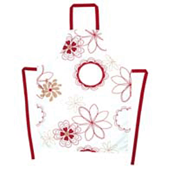 Kaleidoscope apron  adults  PVC  Red  About the Manufacturer   We chose Rushbrookes for our aprons a