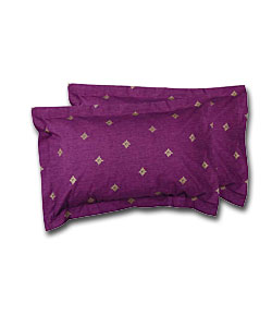 Kandy Oxford Pillowcase Fuschia
