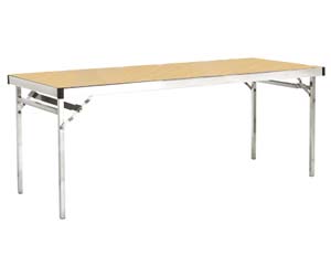 Unbranded Kant aluminium rectangular tables