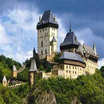 Founded by Charles IV over 650 years ago, Karlestejn Castle is set in dense forest and is the most i