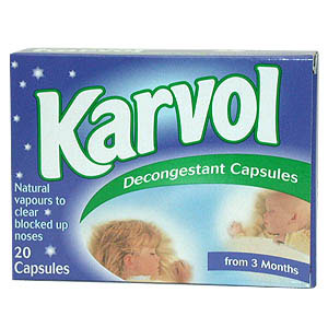 Karvol Inhalant Capsules - size: 20