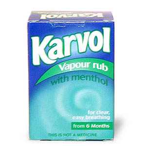 Karvol Vapour Rub With Menthol - size: 45g