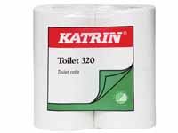 Unbranded Katrin Toilet 320 white tissue paper rolls, 320