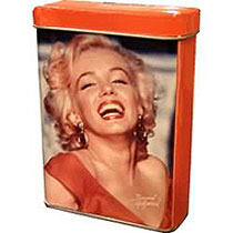 Keep your bits and pieces safe and in style with this Marilyn Monroe keepsake tin. Size: 25 x 95 x 6
