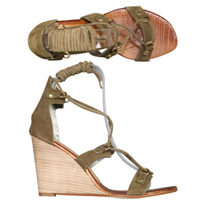 Unbranded Kelly 2 - Green Suede