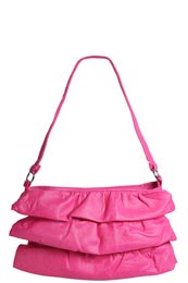 Unbranded Kelsey Ruffle Front Handbag