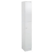 Unbranded Kensignton High Gloss White Tall Boy