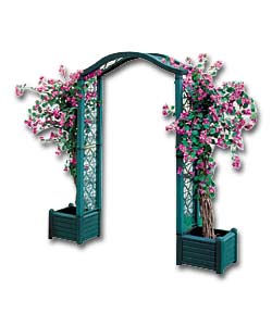 Keter Blossom Archway with Planters