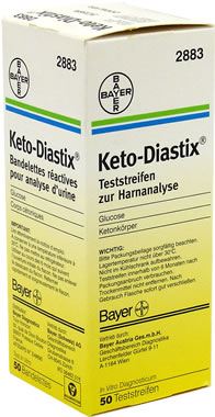 Unbranded Keto-Diastix Test Strips (50)