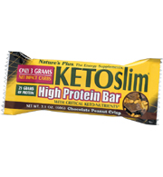 KETOslim Bar - Chocolate Peanut Crisp (Low-Carb Snack Bar)