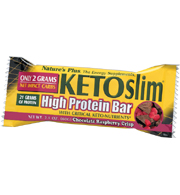 KETOslim Bar - Chocolate Raspberry Crisp (Low-Carb Snack Bar)