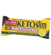 KETOslim Bar - Lucious Lemon Crisp (Low-Carb Snack Bar)