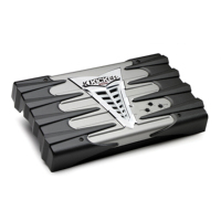 1 x 200w RMS at 2 ohms  2 x 100w RMS at 4 ohms