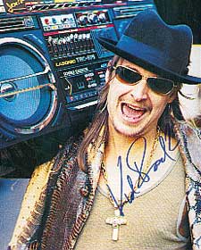 Kid Rock autograph