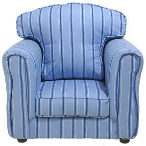 Kids Armchair- Seaside Stripe
