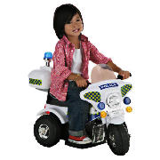 Unbranded Kids At Play 6V Police Bike