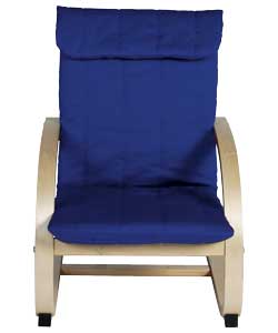 Unbranded Kids Bentwood Chair - Blue