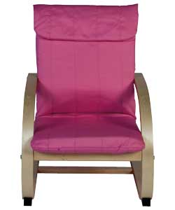 Unbranded Kids Bentwood Chair - Pink