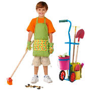 The Kids complete gardening trolley set can give a child hours of fun. Your child can choose to play