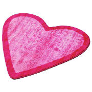 Unbranded Kids Heart Rug