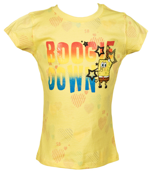 Unbranded Kids SpongeBob Squarepants Boogie on Down T-Shirt